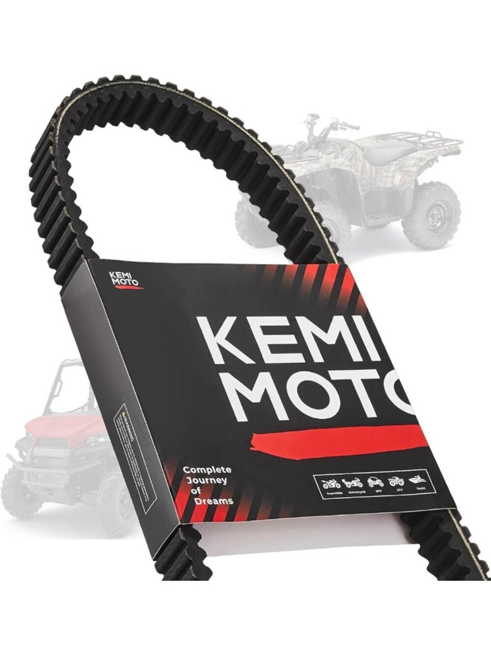 Heavy Duty Carbon CVT Drive Belt for ATV UTV | Compatible with Polaris Models